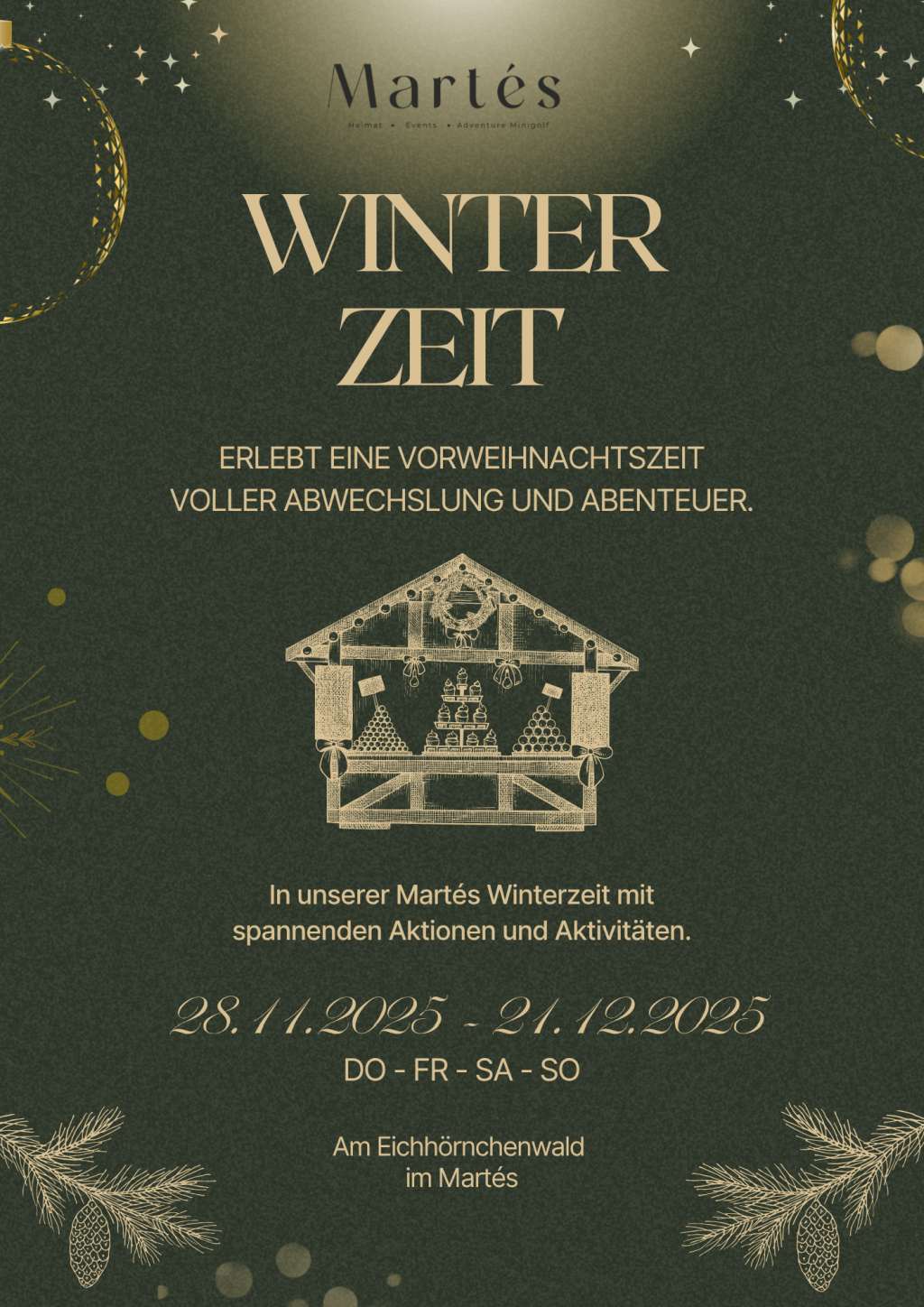 Wintermarkt im MARTÉS in Fischen Wintermarkt im MARTÉS in Fischen